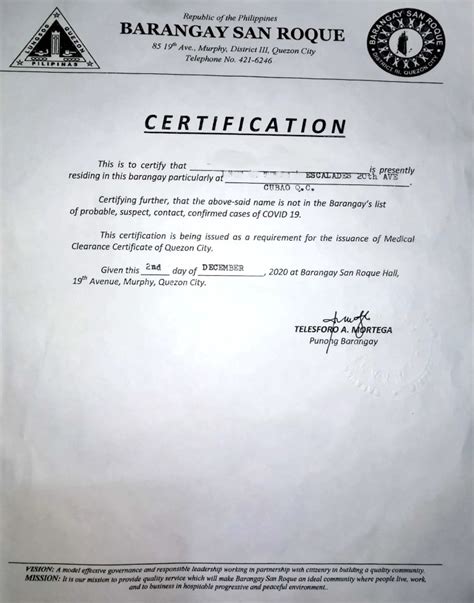 How To Get A Medical Certificate and Travel Authority .